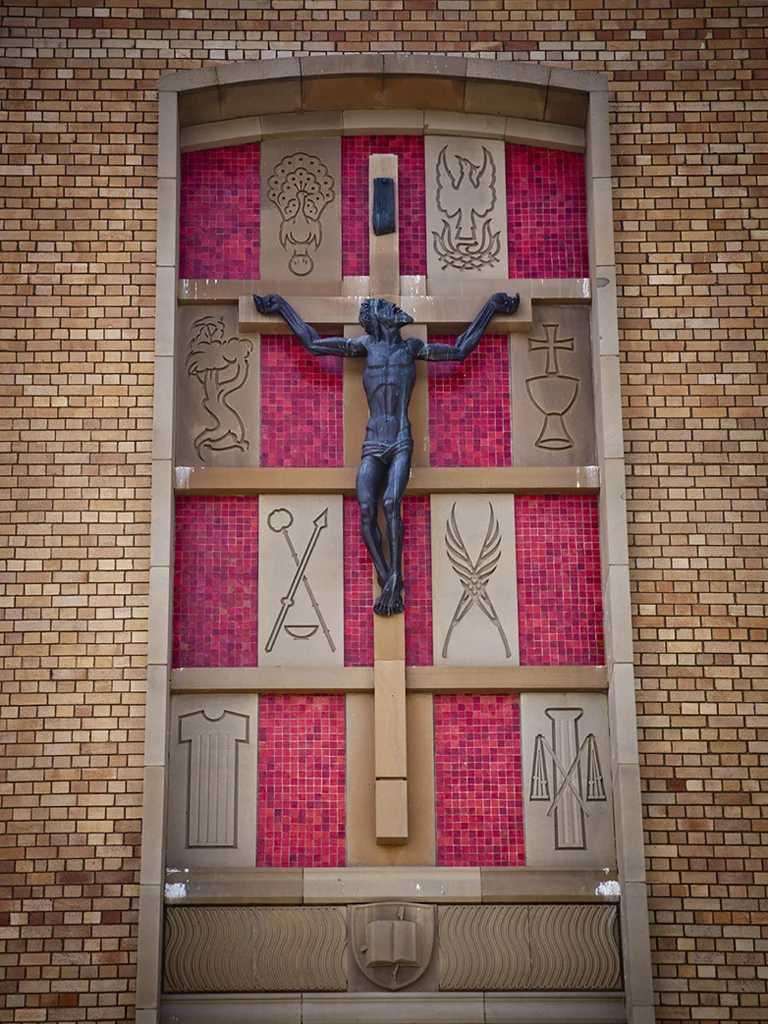 Crucifix (work by Tom Bass)