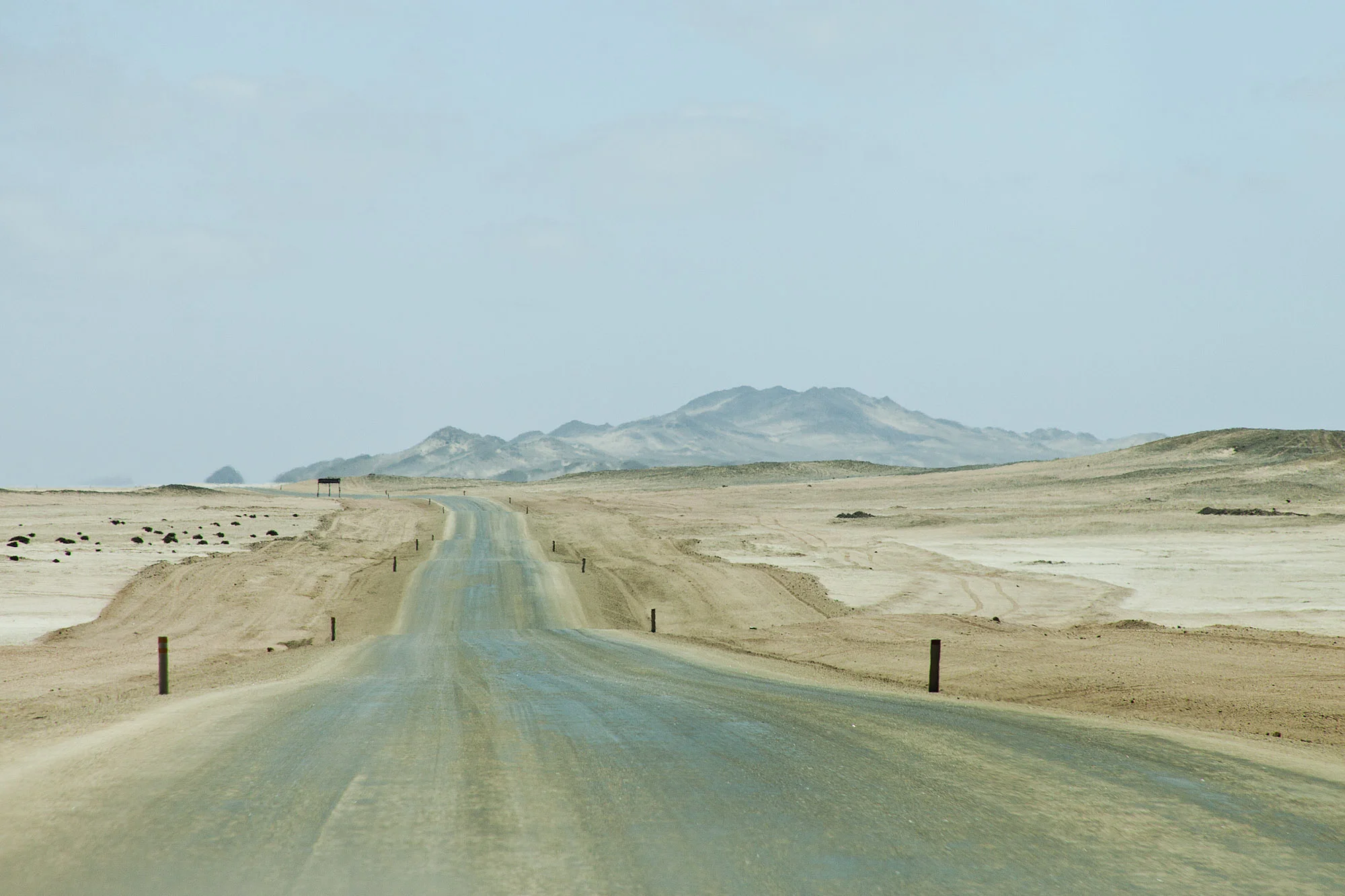 Salt road to Cape Cross
