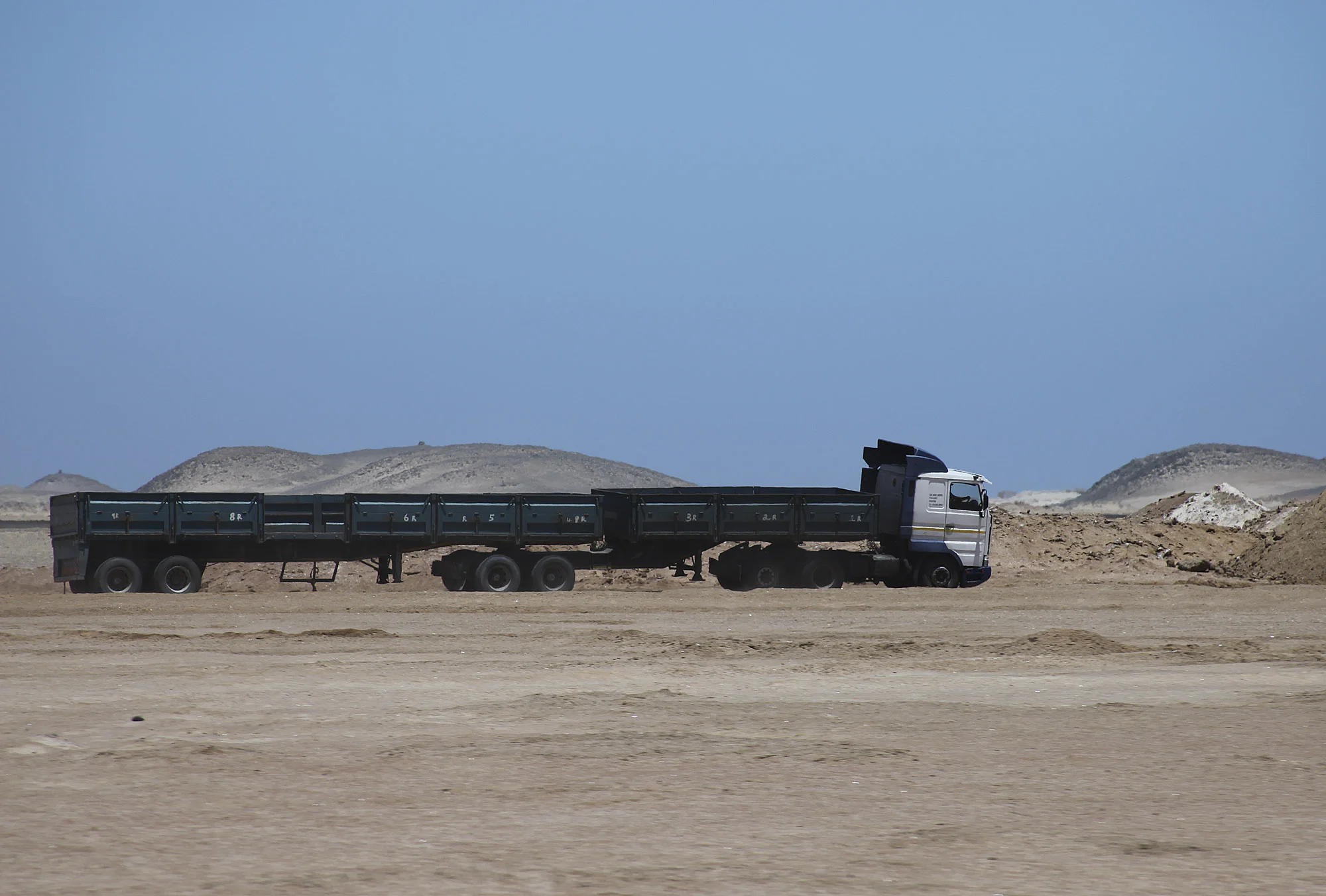 Salt Pan Truck