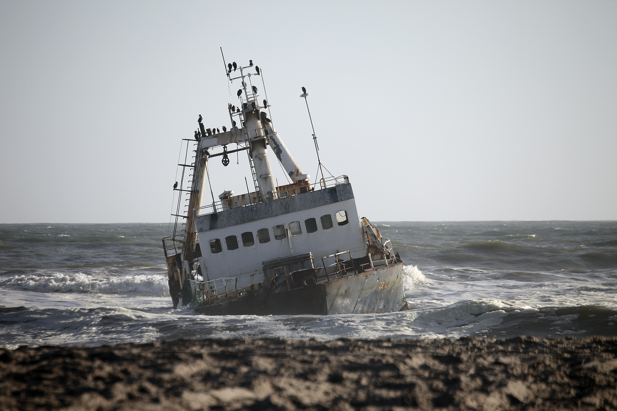 Shipwreck on the Skeleton Coast