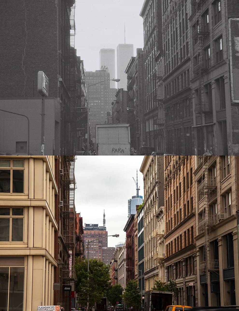 New York, Then and Now — tony redhead
