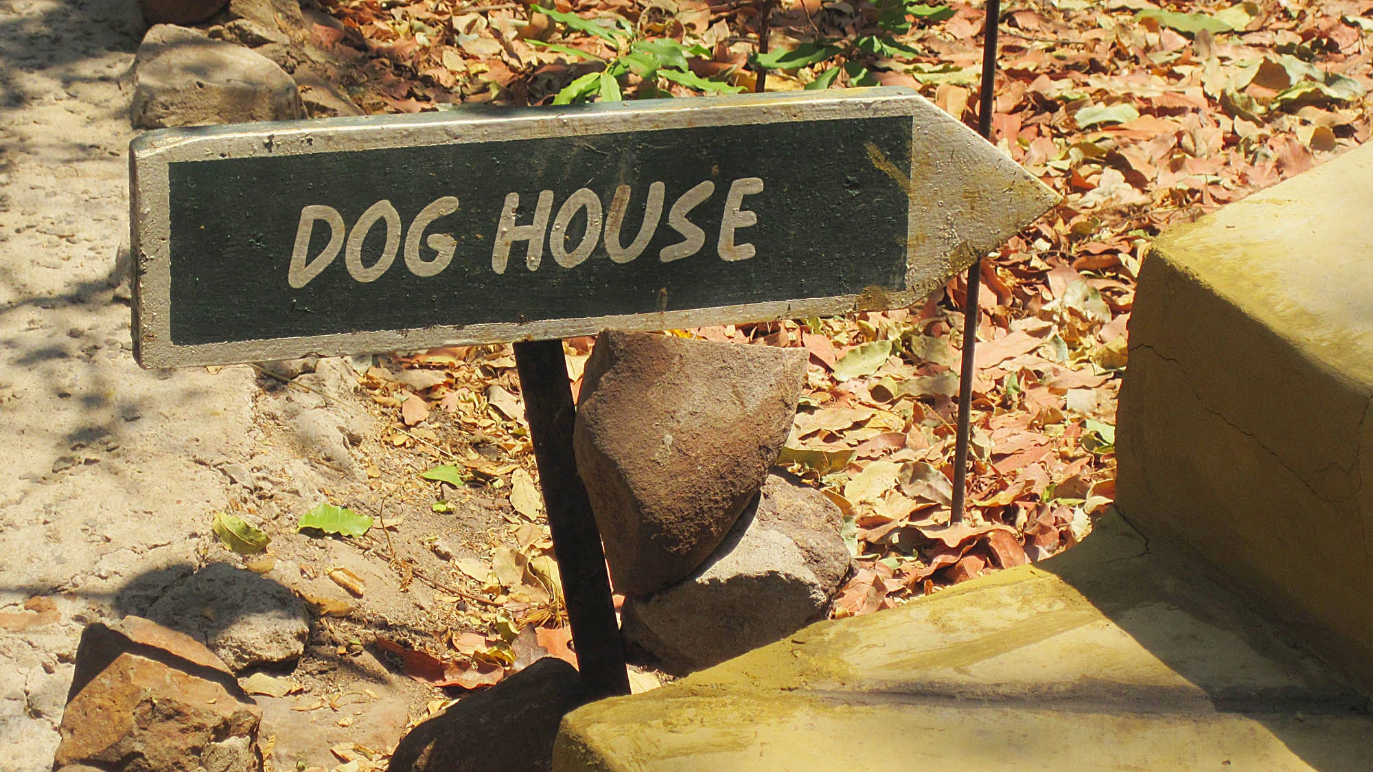 Dog House Sign