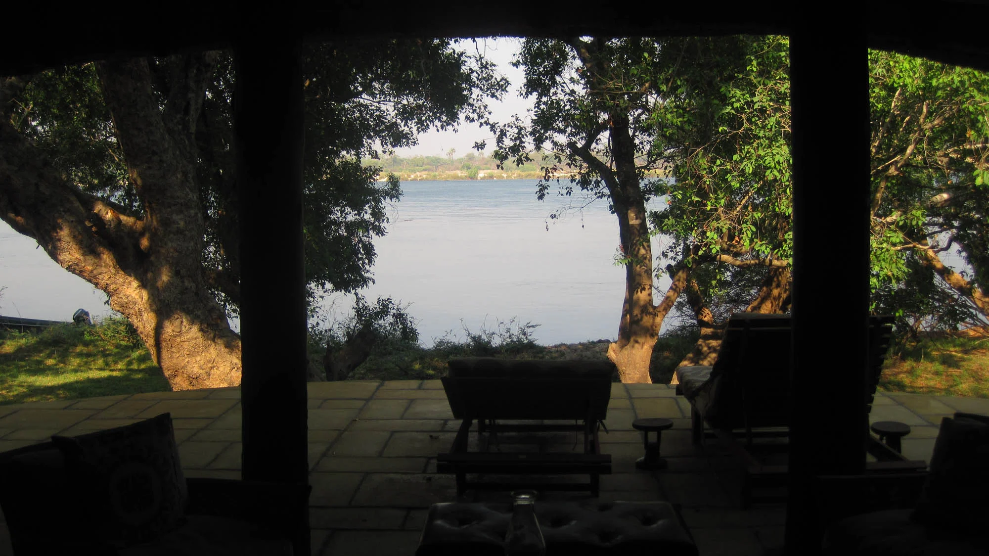 View from the Dog House to the Zambezi