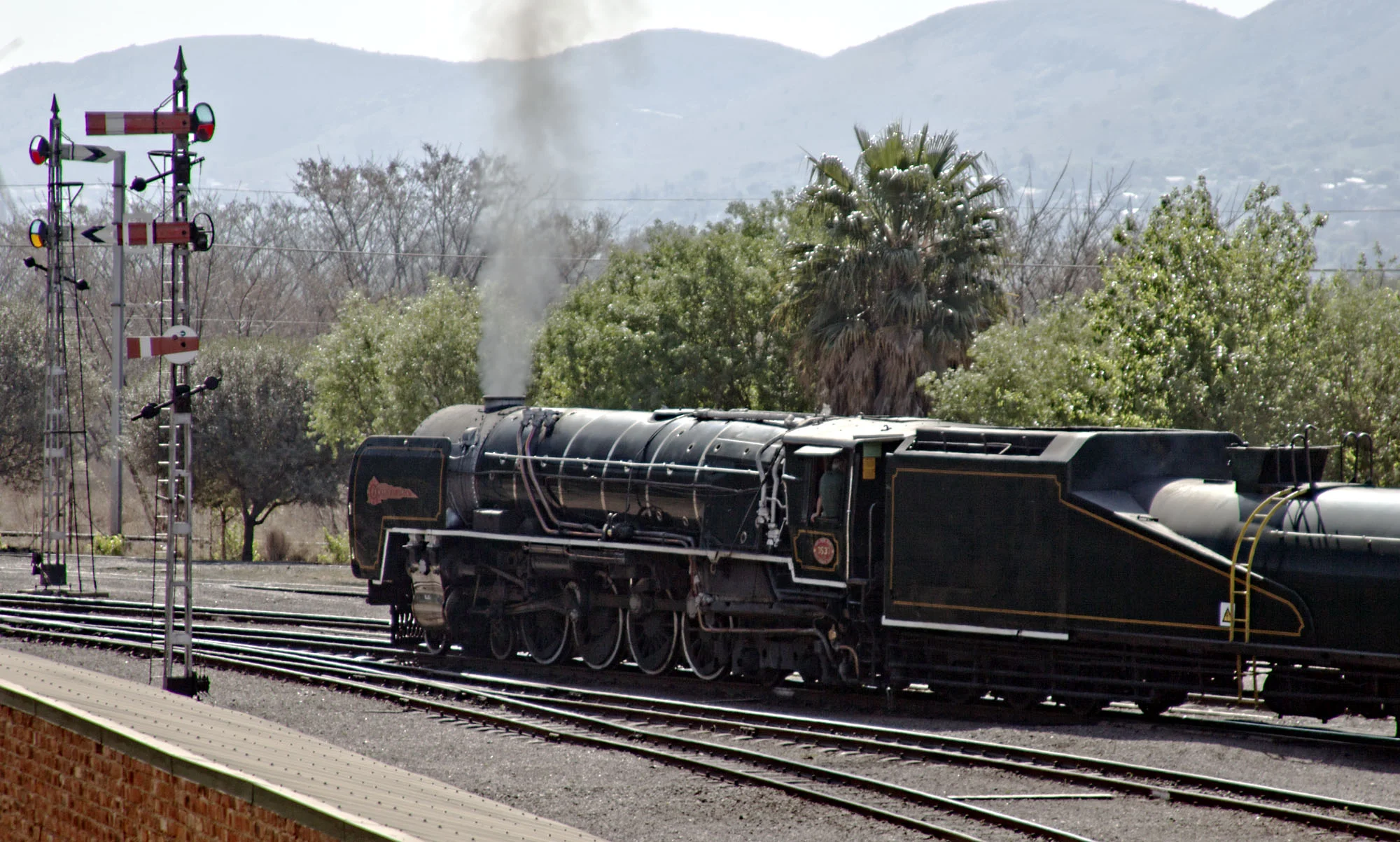 Rovos Rail Steam Train