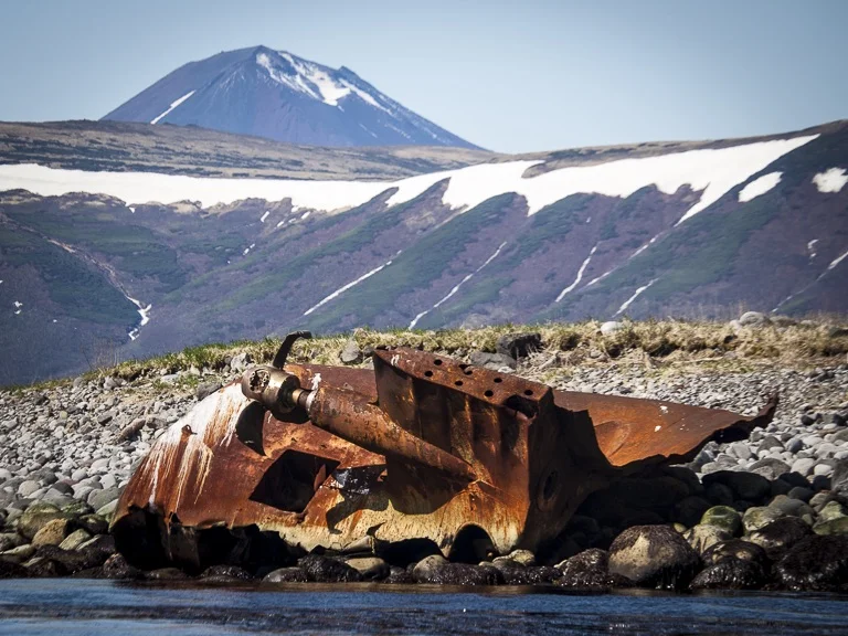Lenin Mural - Brutana Bay, Russian Far East