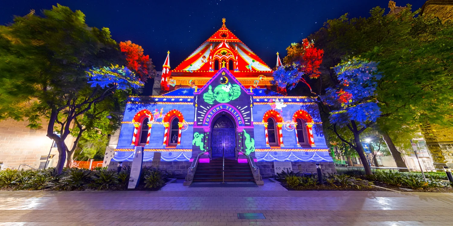 Illuminations on North Terrace, Adelaide