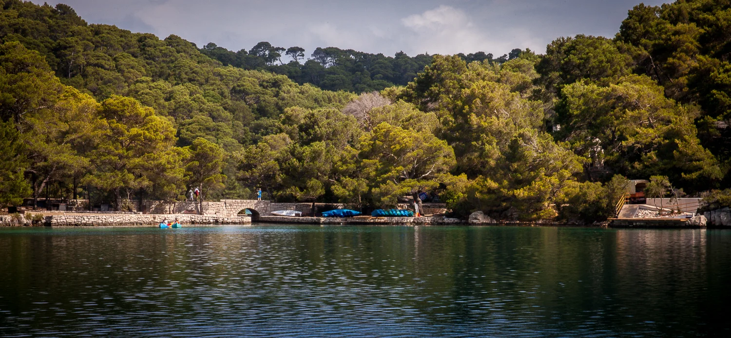 Canoeing on the lakes