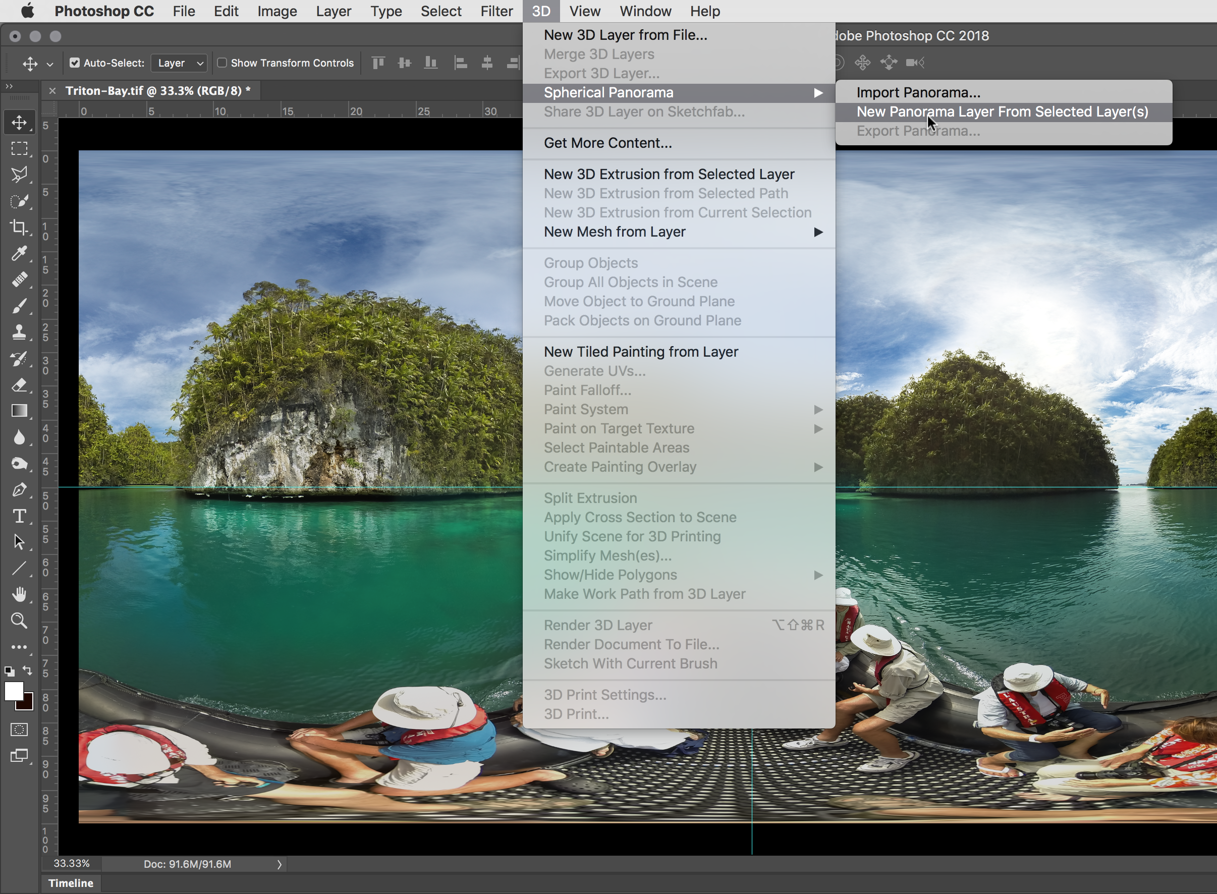 Image #5 - Creating the 3D working environment