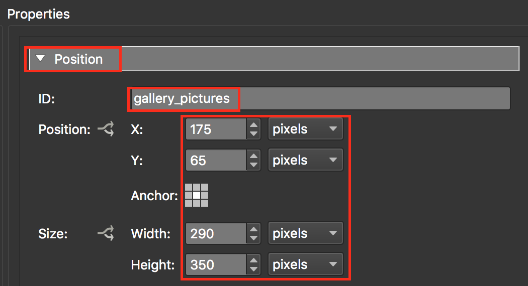 figure #14: 'gallery_pictures' position settings