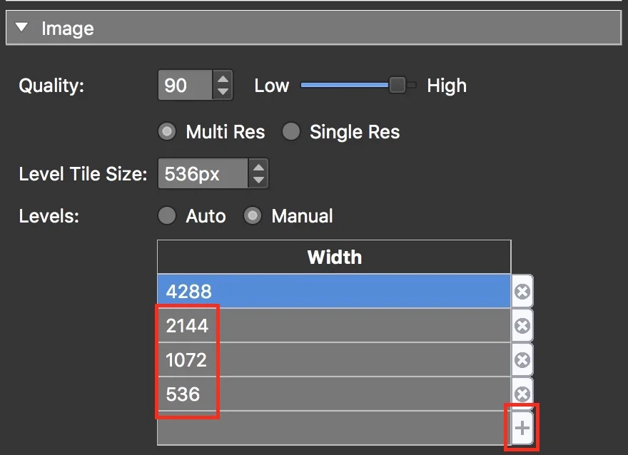 figure #8: Use '+' sign to add the additional values