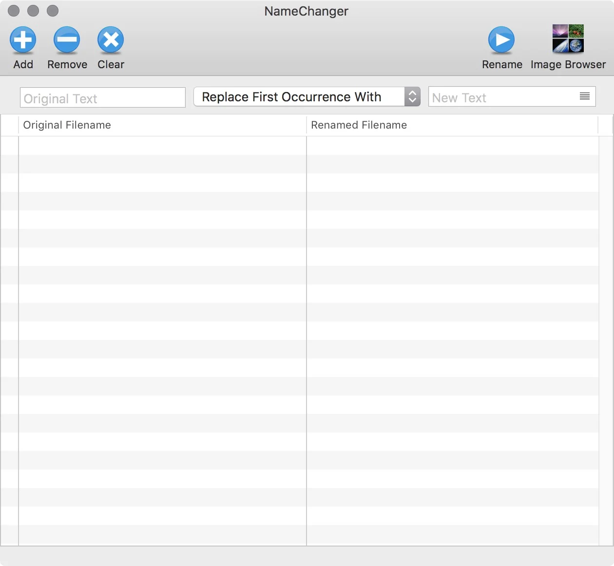 figure #6: Name Changer application