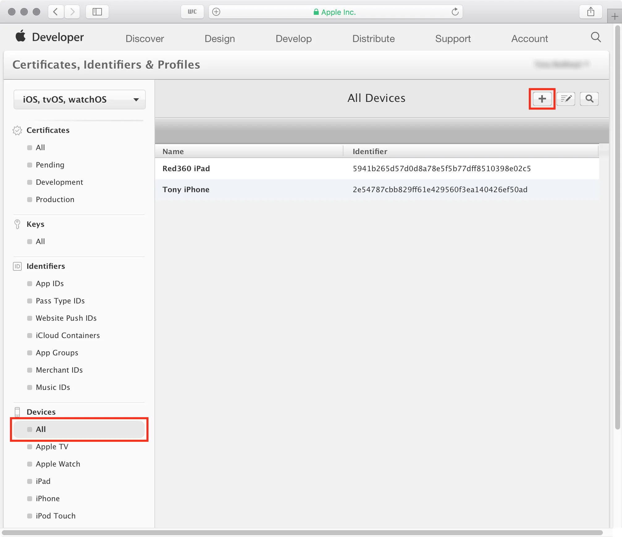 figure #40: Add a new device