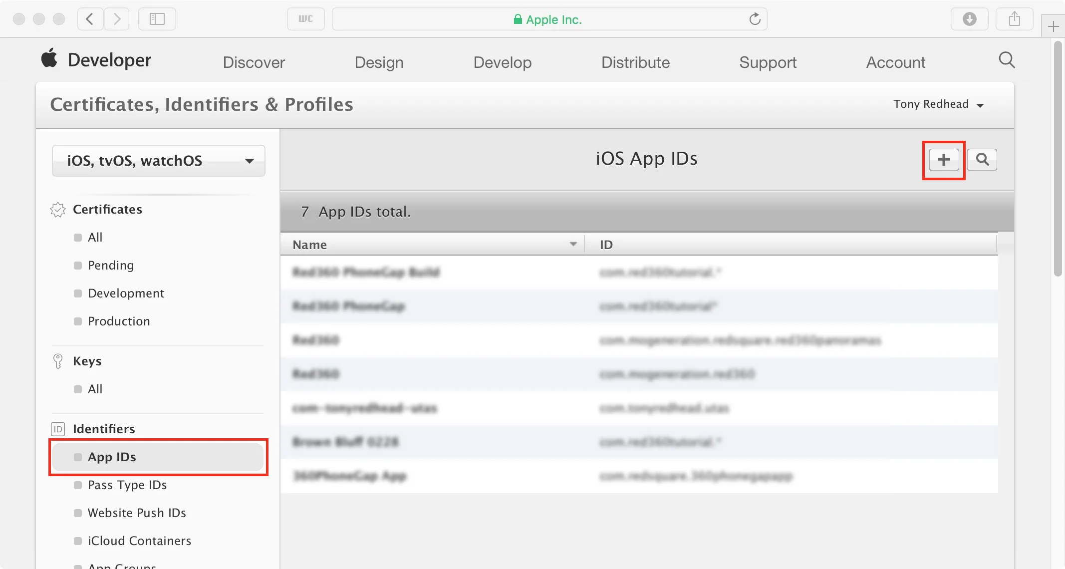 figure #33: App IDs