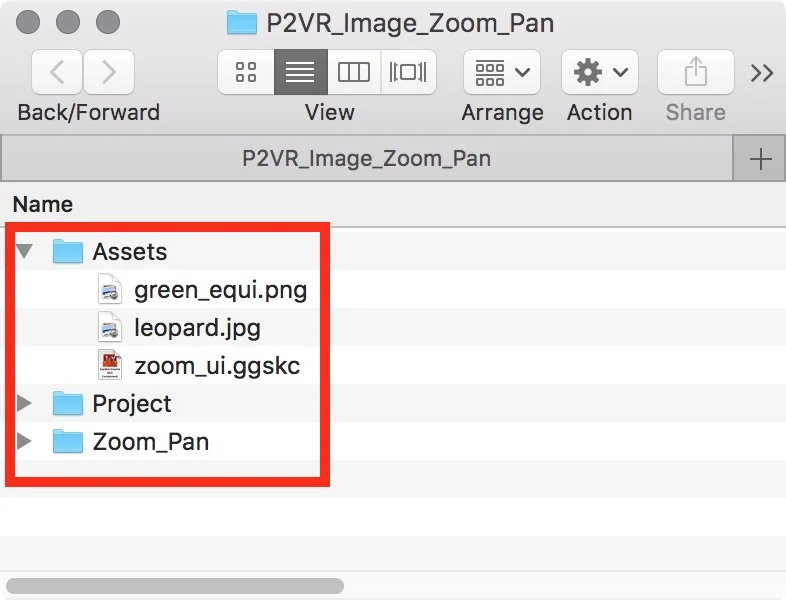 Figure #2: Tutorial Folder
