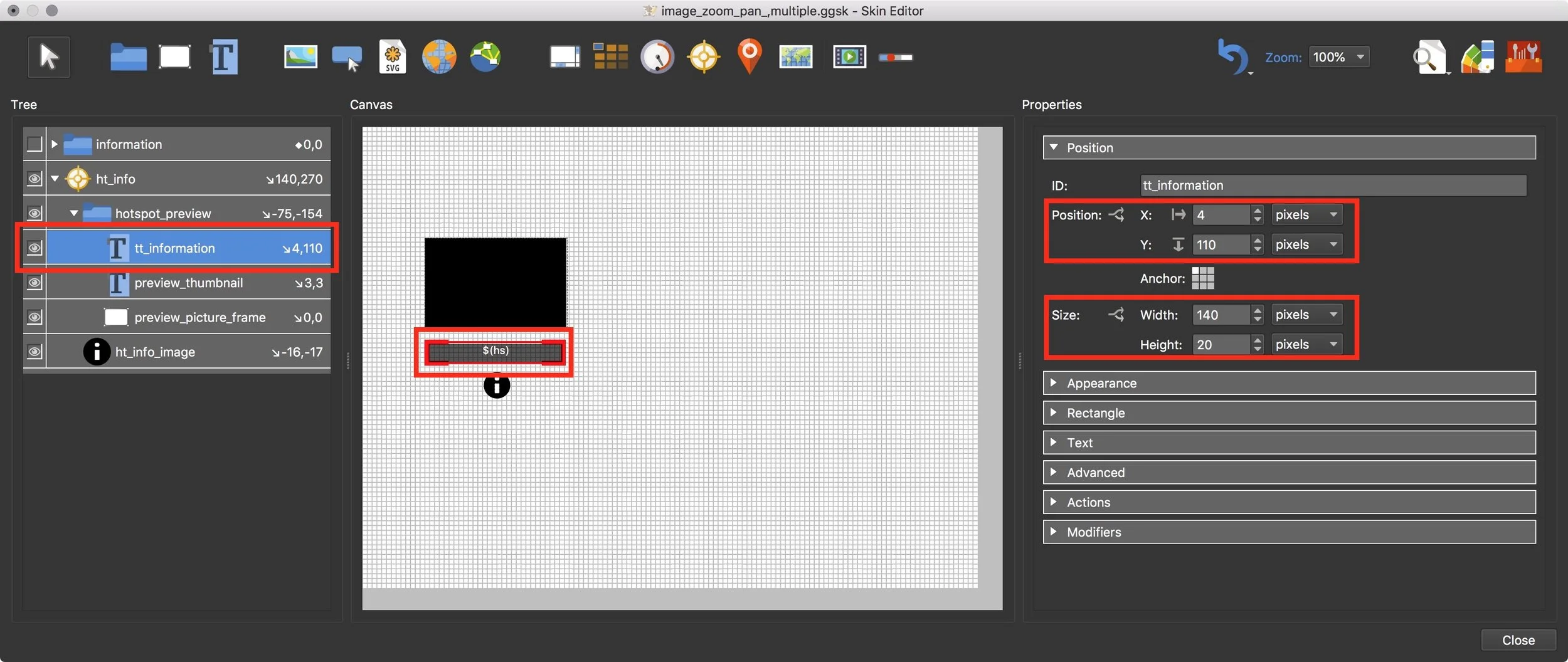 Figure #26 tt_information element position