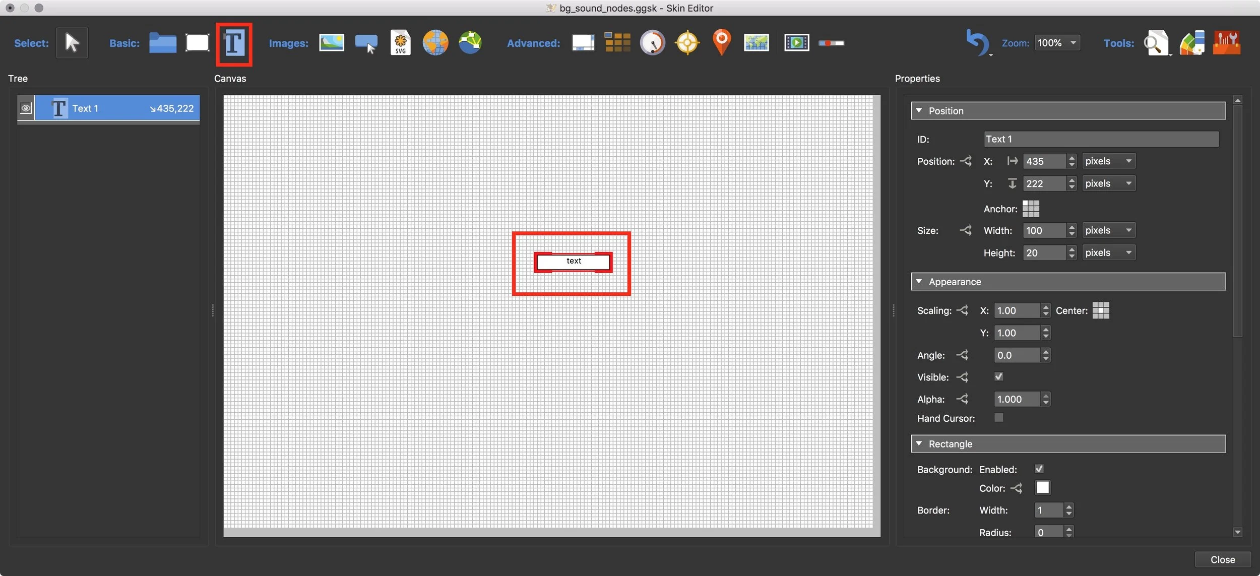 Figure #13: Create new ‘Text Field’ element