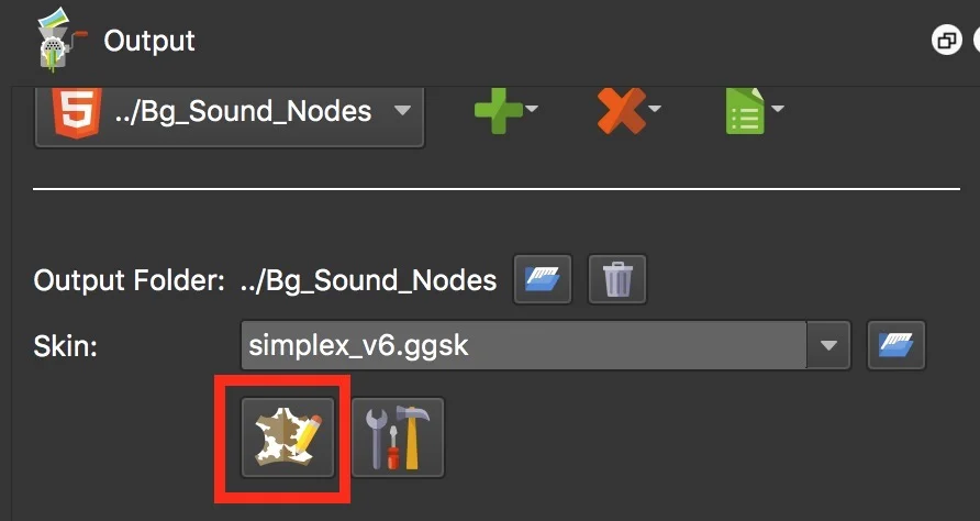 Figure #9: Click on ‘Edit Skin’ button