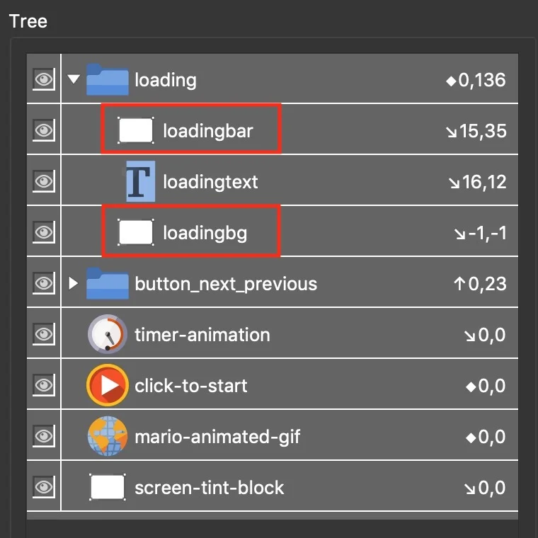 Figure #4: Delete loading elements