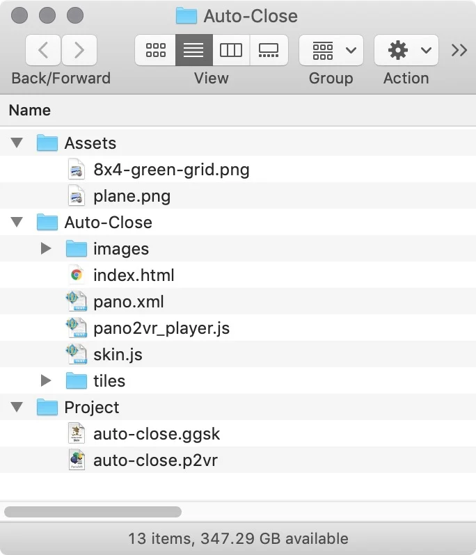 Figure #1: Tutorial Files