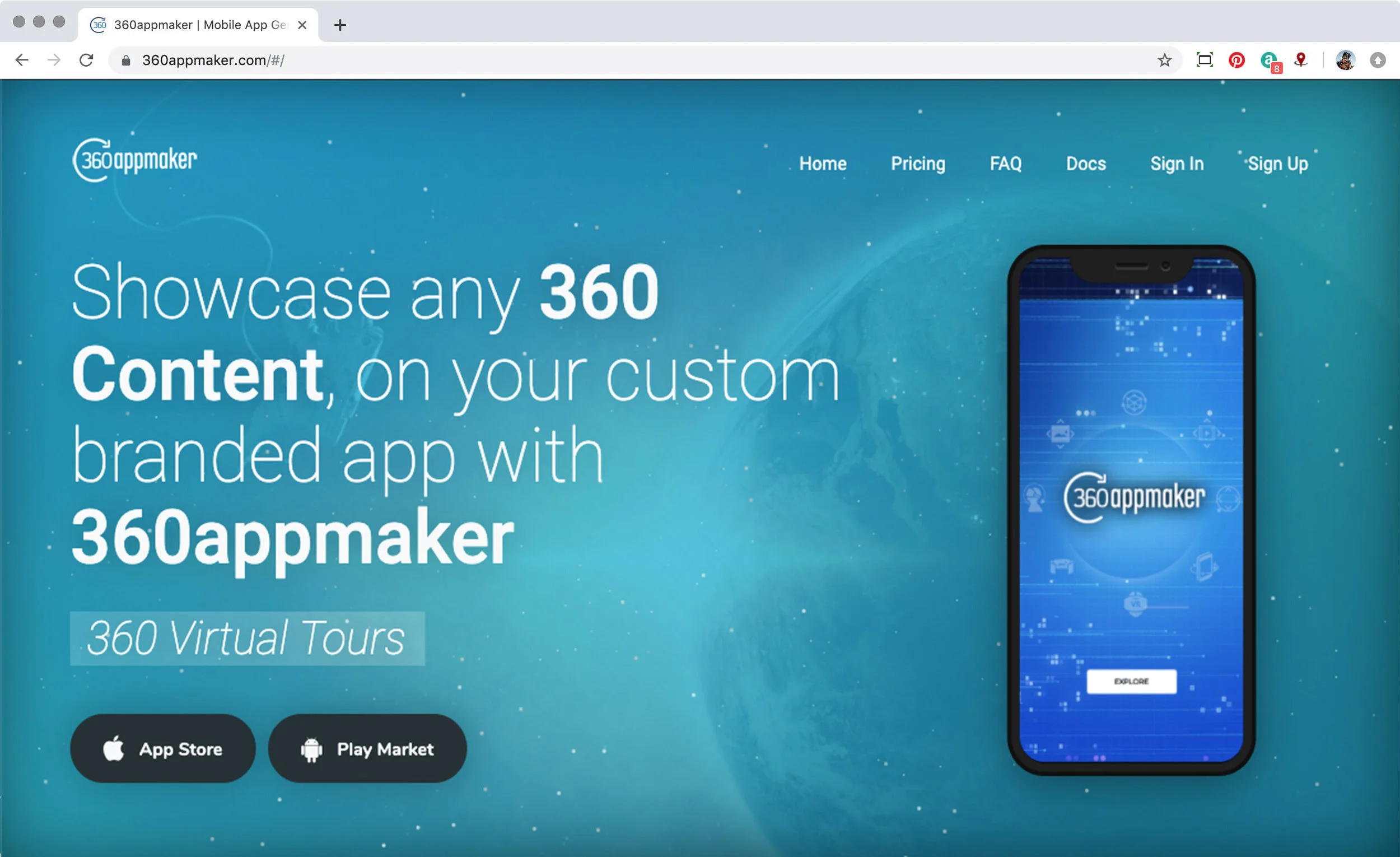 360appmaker website