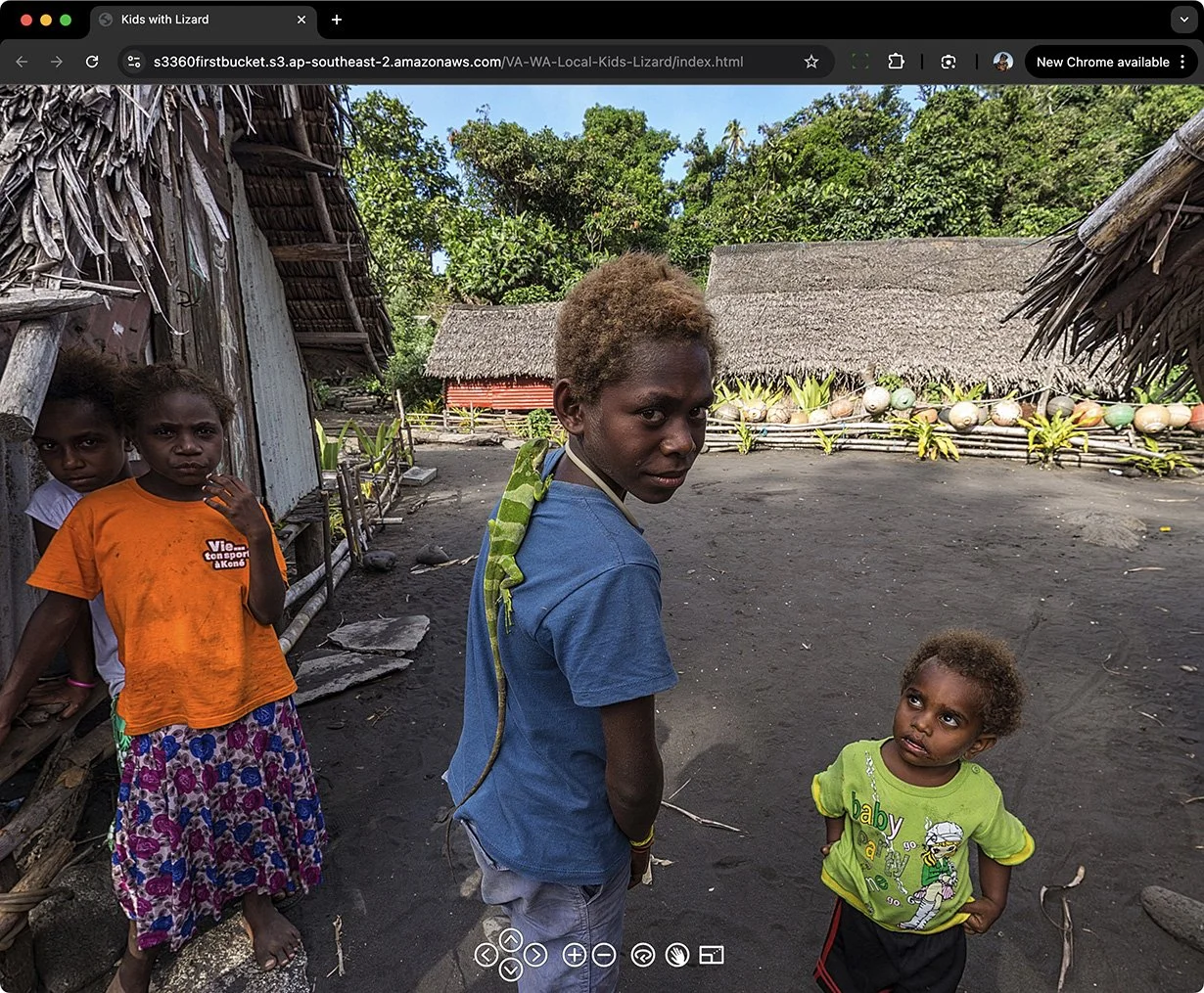 Configure S3 for 360˚ Panoramas
