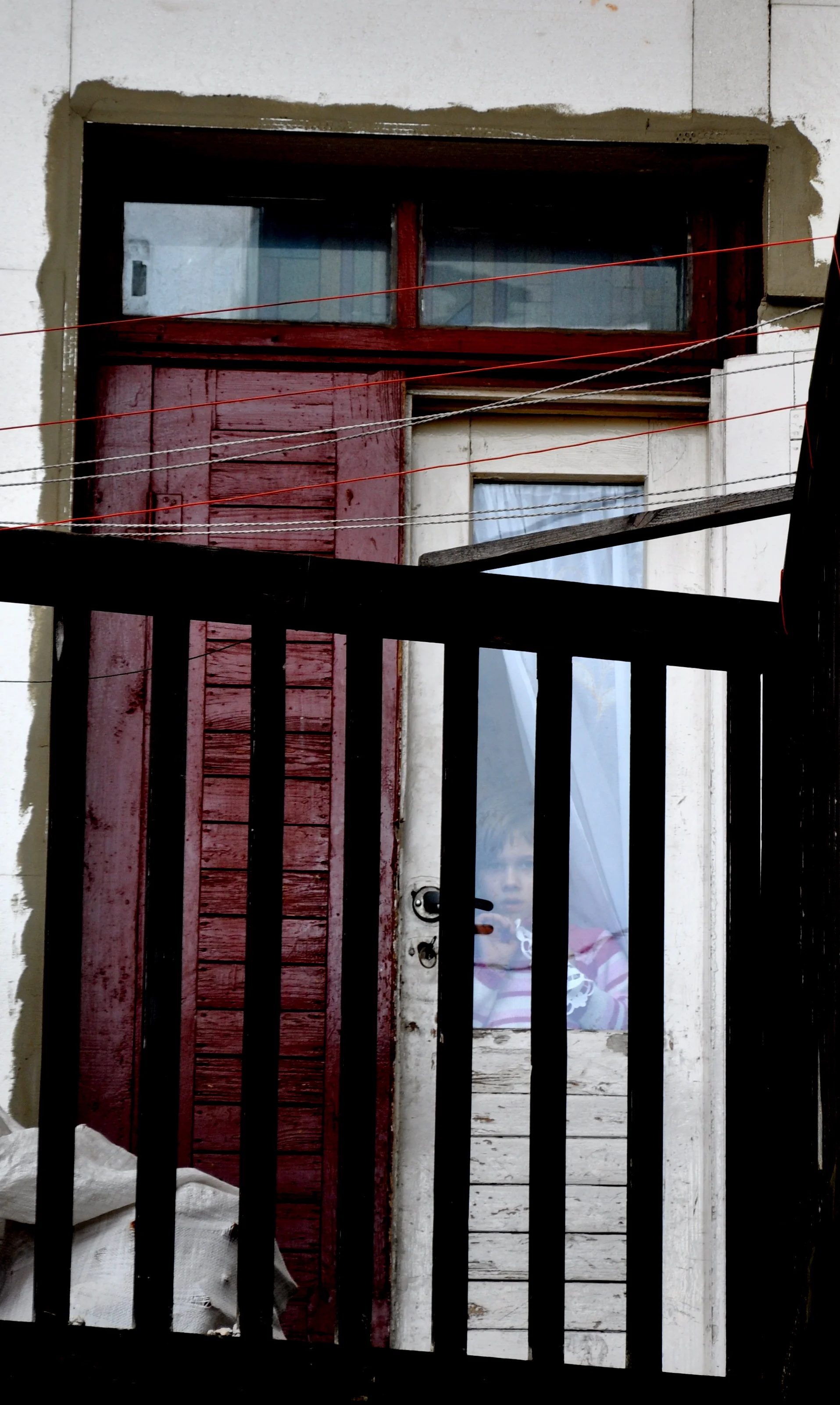 "Neighbors." Piotrokow, Poland