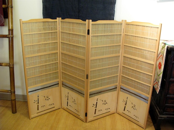 Hand-Made Wooden Screen