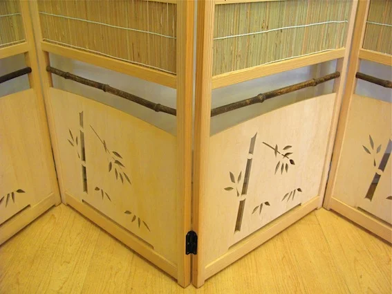 Hand-Made Wooden Screen