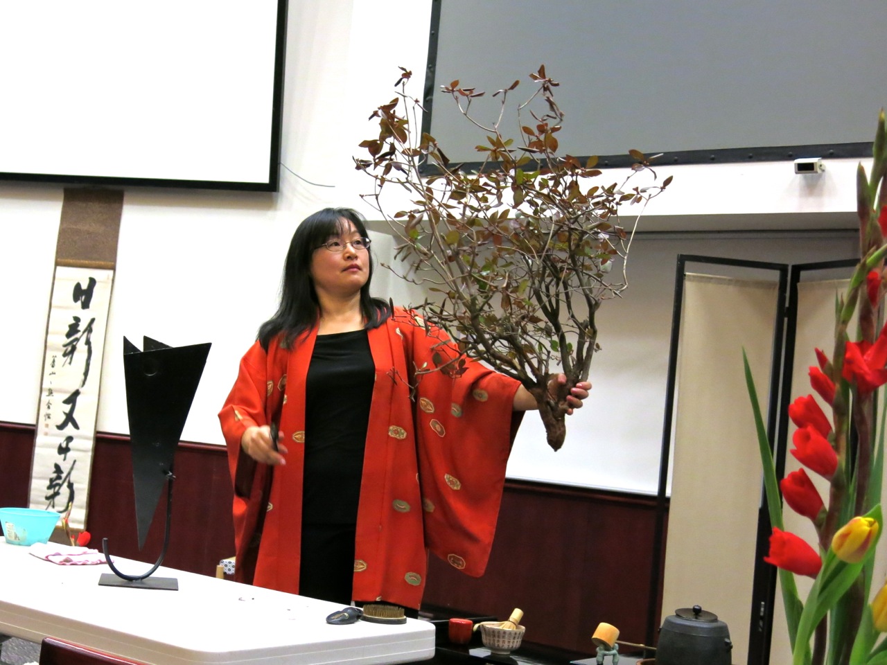 Ikebana demo