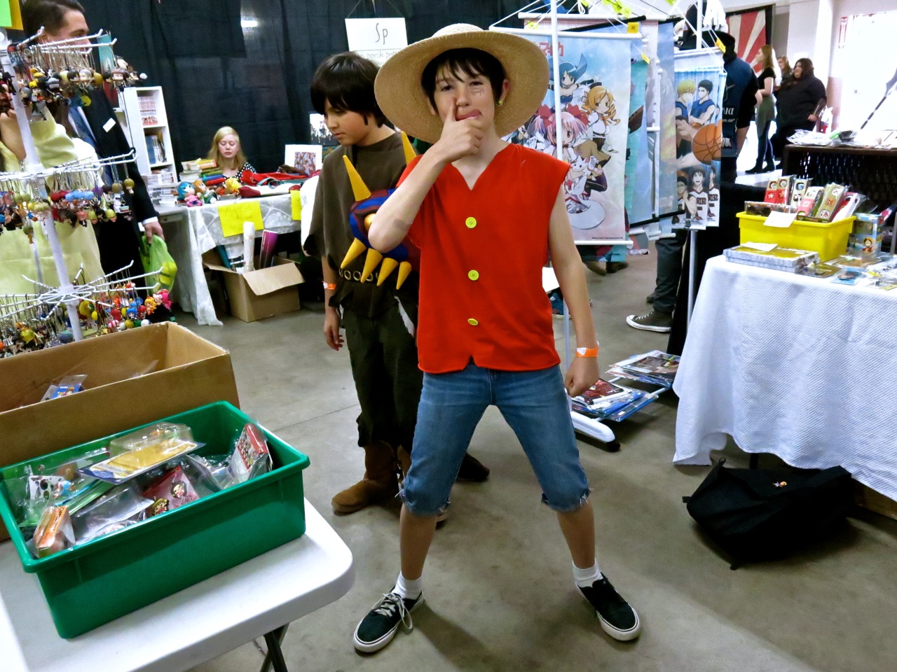Here's Luffy from One Piece !