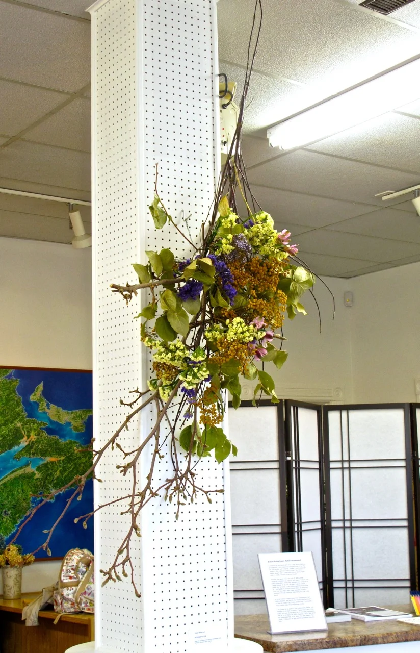 Hanging Arrangement by Susan Robertson.