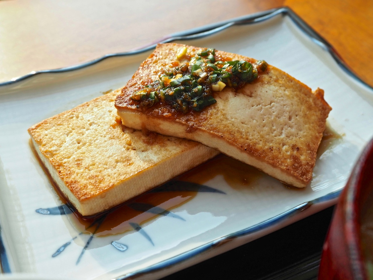 Tofu steak 豆腐ステーキ.