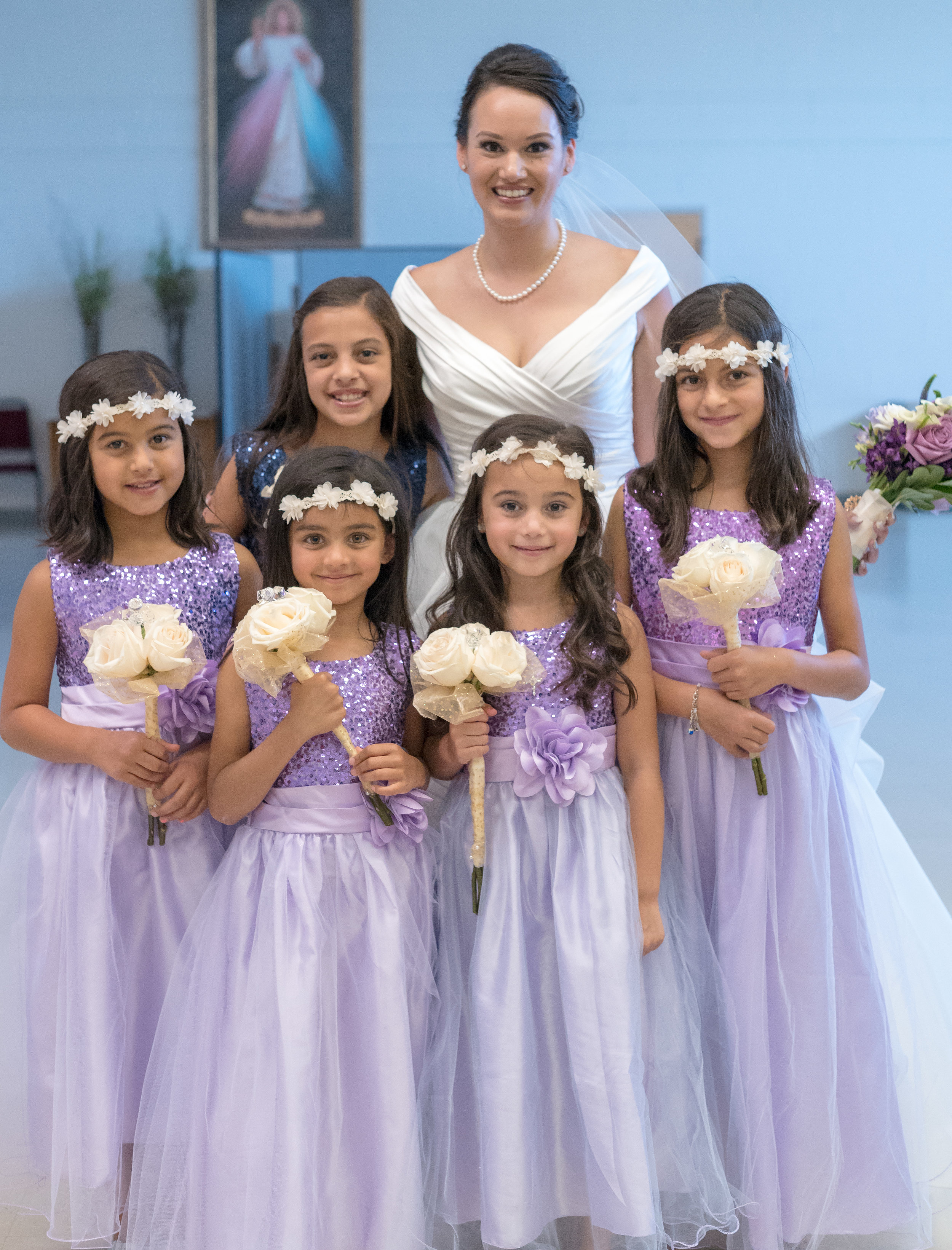 Flower Girls: like little angles