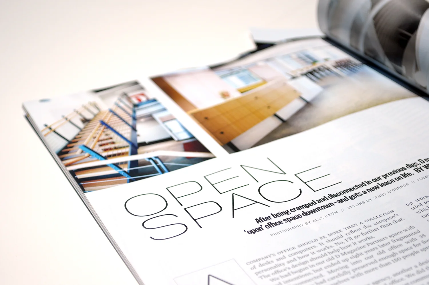 A page from D CEO, March/April 2010