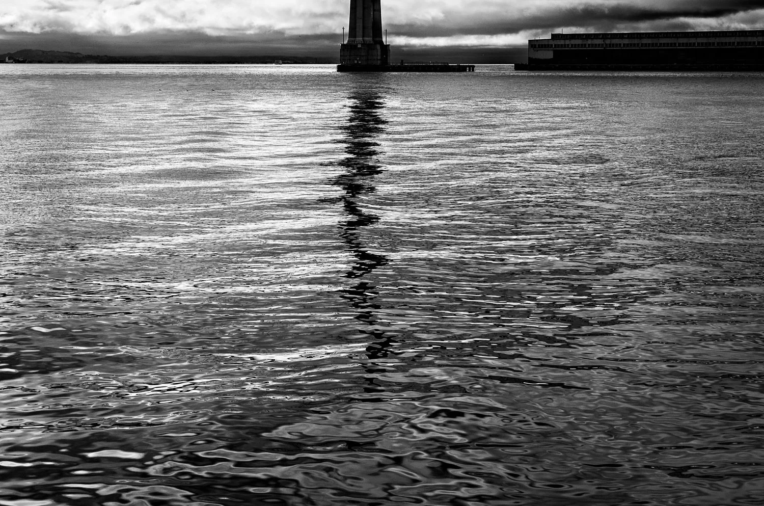 Bridge Reflection, San Francisco Bay | Mark Lindsay