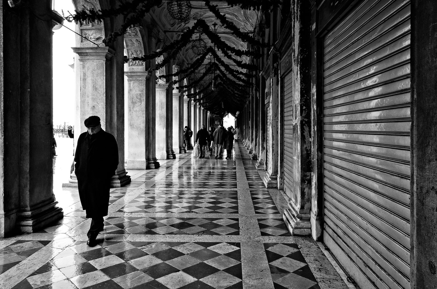 Man in Piazza San Marco