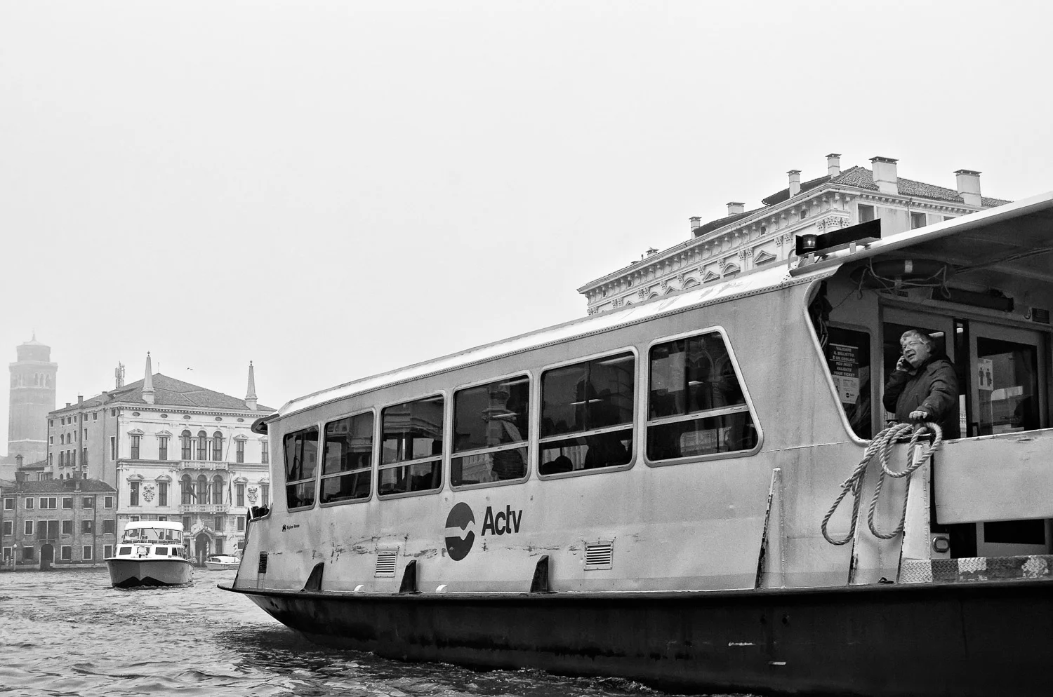 Vaporetto on the Grand Canal