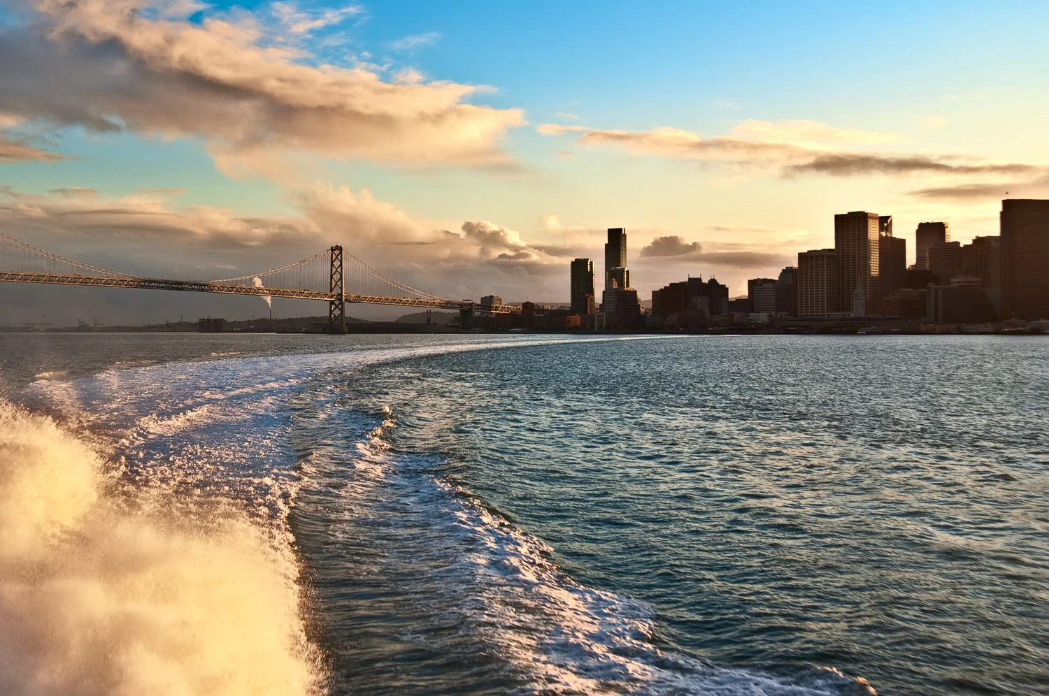 San Francisco from Larkspur Ferry | Mark Lindsay