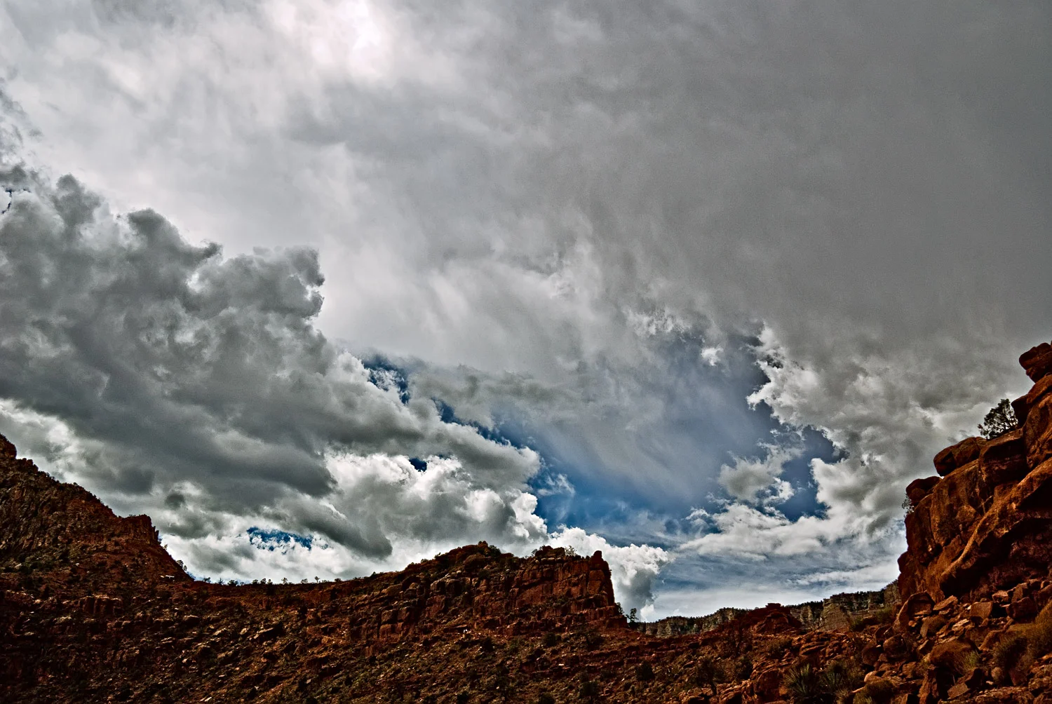 Brooding Storm, Kaibab Trail | Mark Lindsay