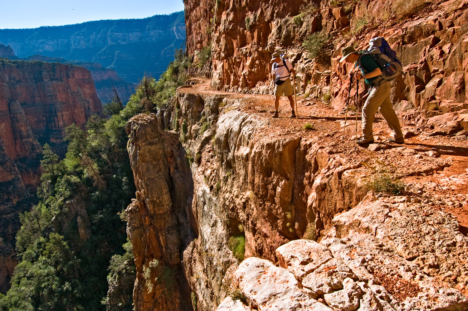 Over the Edge, North Kaibab Trail | Mark Lindsay