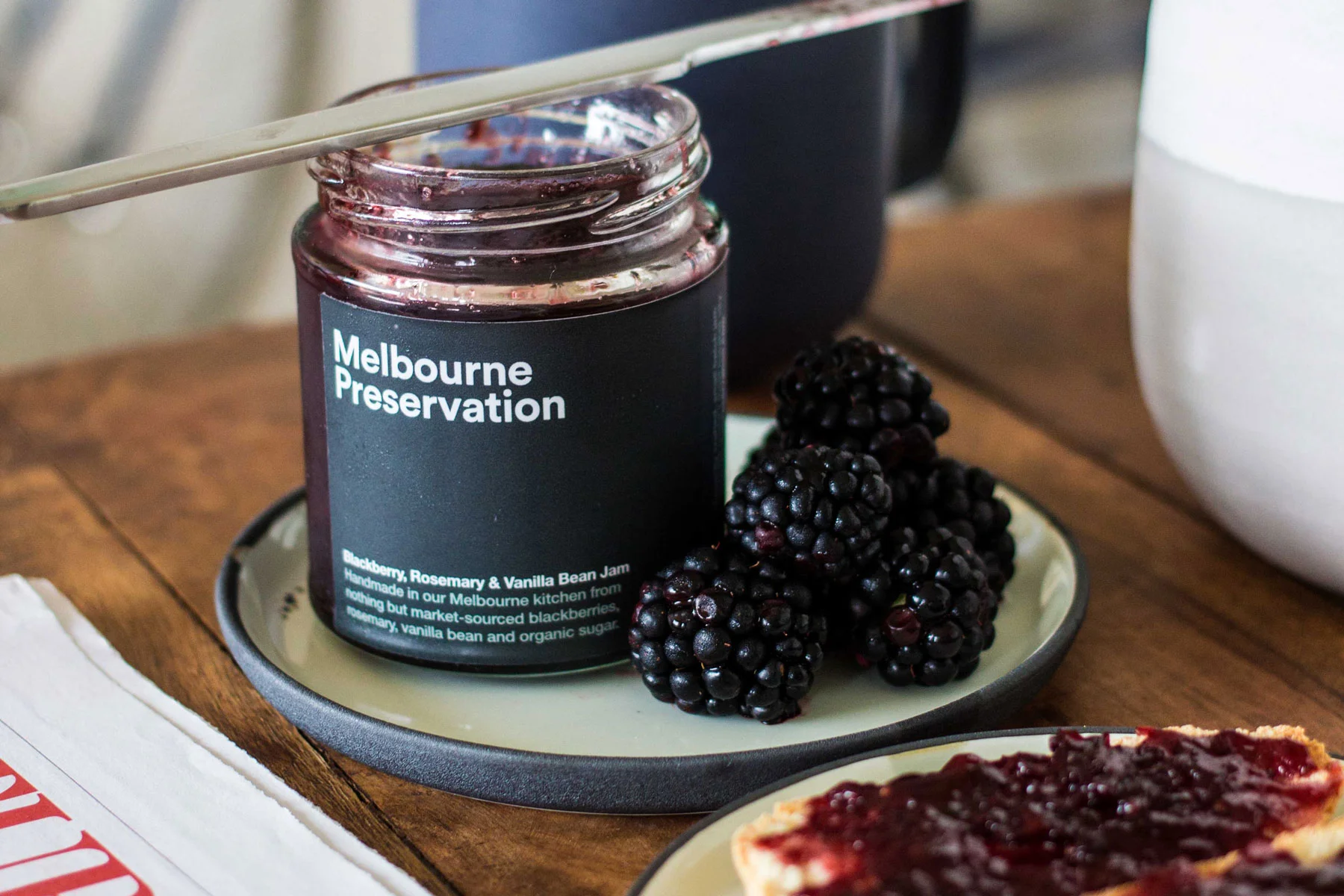 Melbourne Preservation Brand identity, photography, styling