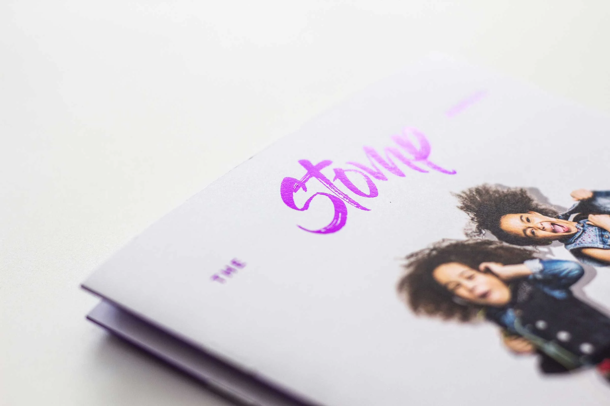 Stomp Dance Company Brand identity, Editorial design