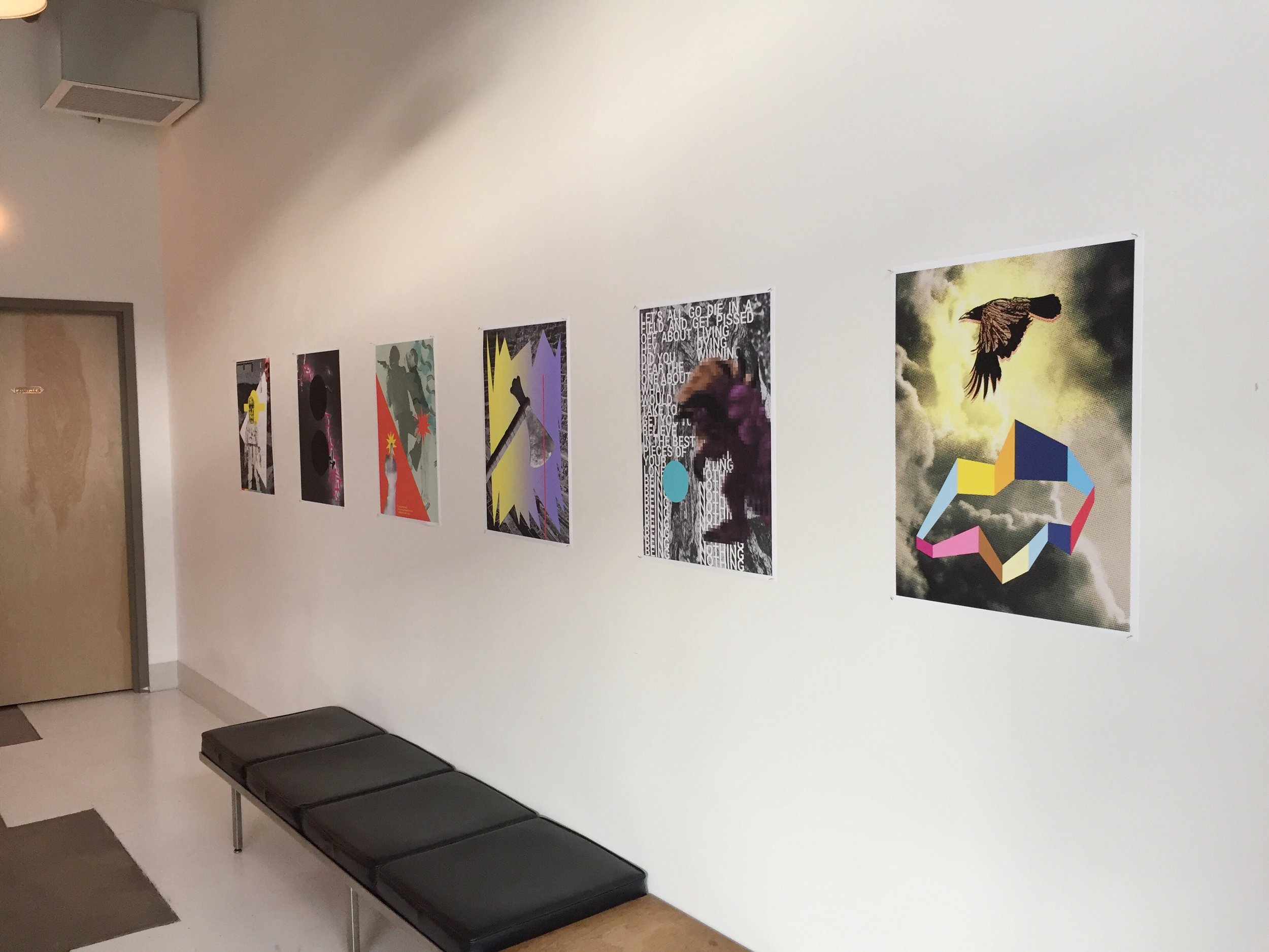 Prints up at Barn Light East through the month of February.
