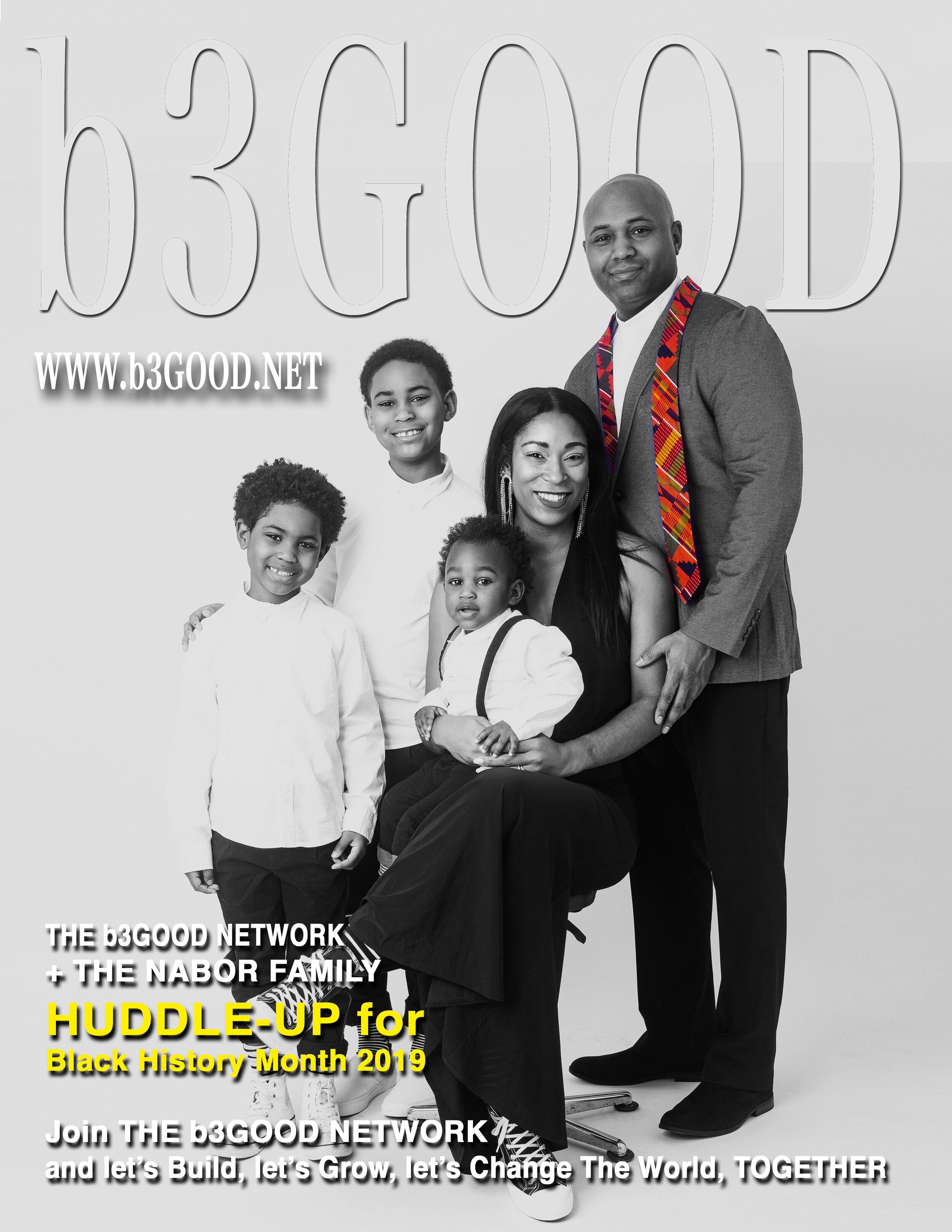 Huddling-Up For Black History Month: With The Nabor Family