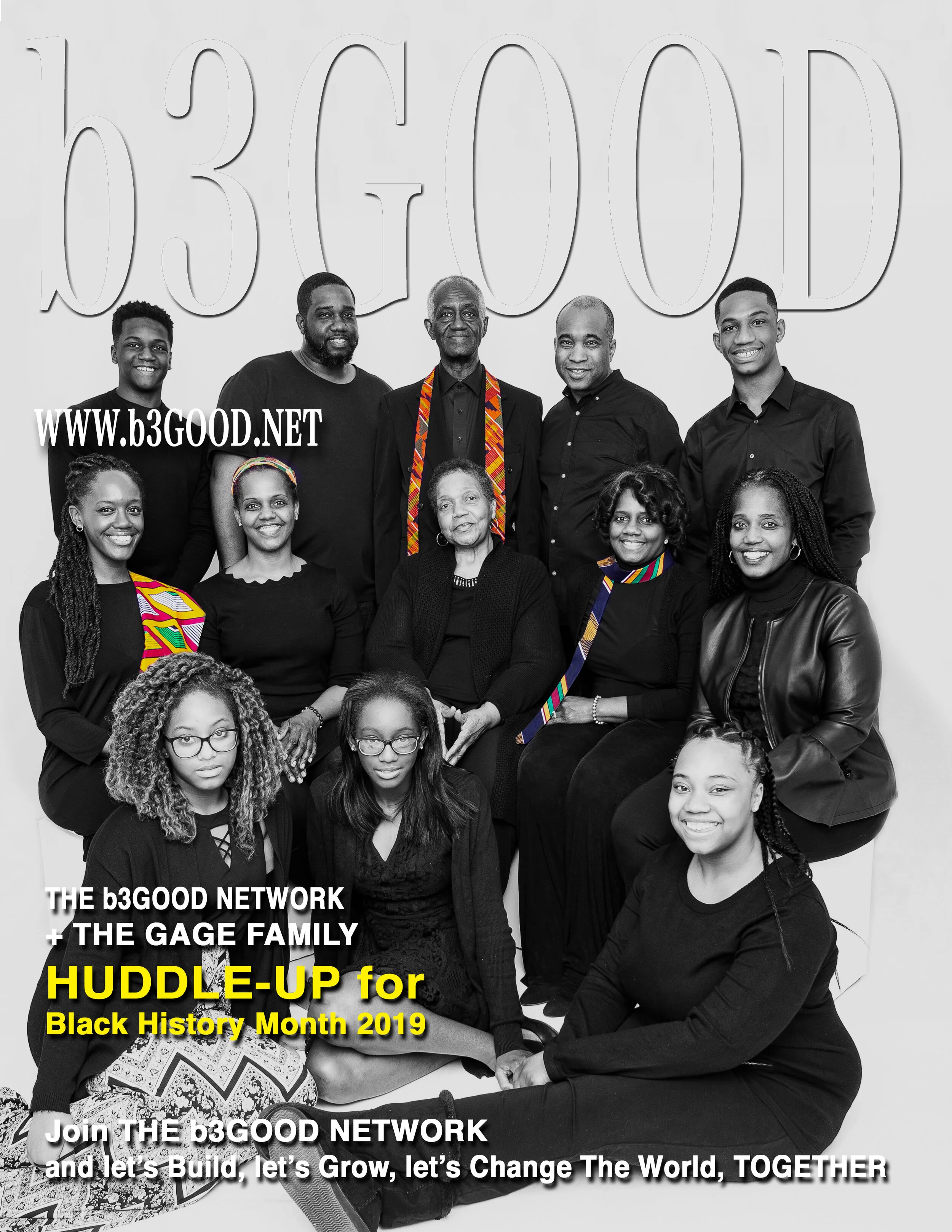 Huddling-Up For Black History Month: With The Gage Family