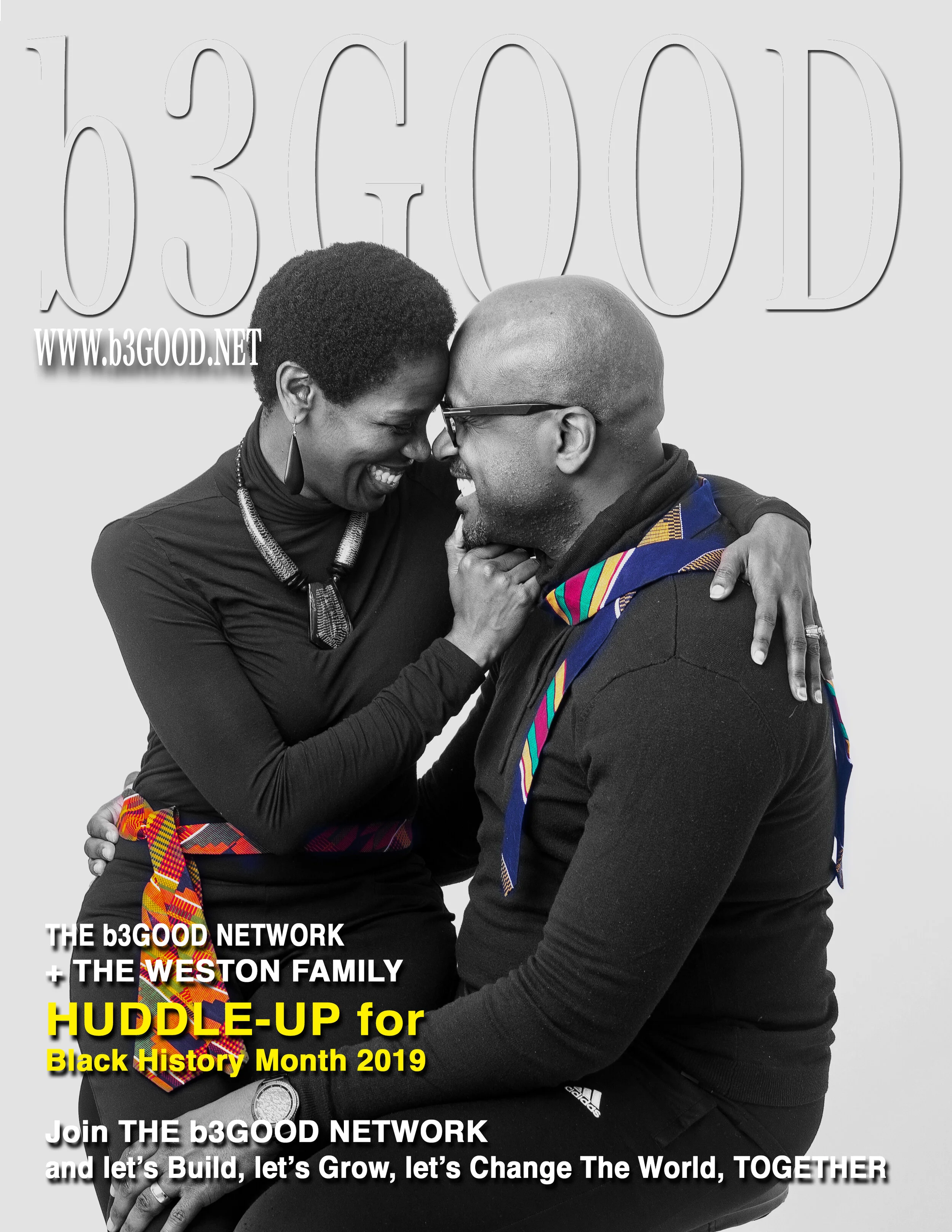 Huddling-Up For Black History Month: With The Weston Family
