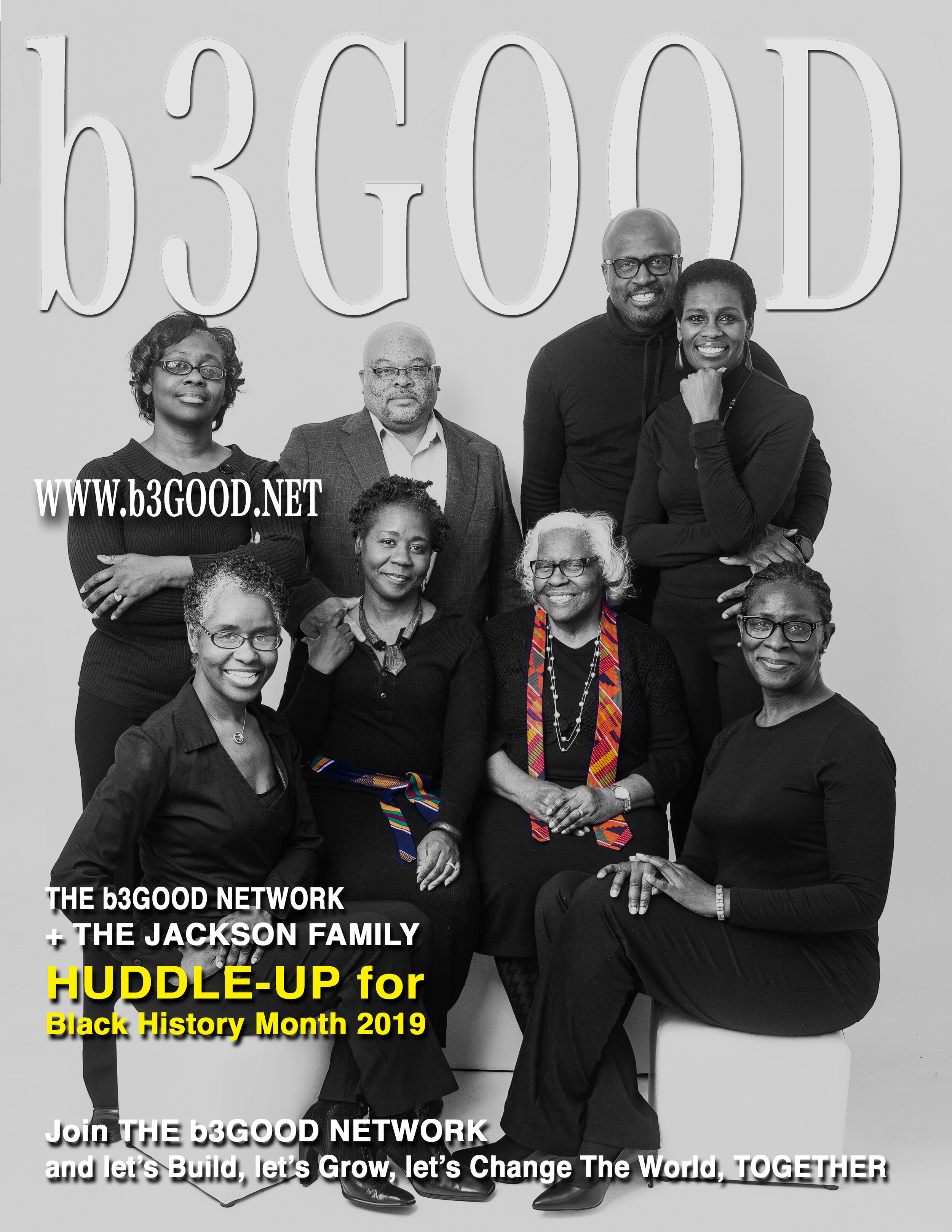 Huddling-Up For Black History Month: With The Jackson Family