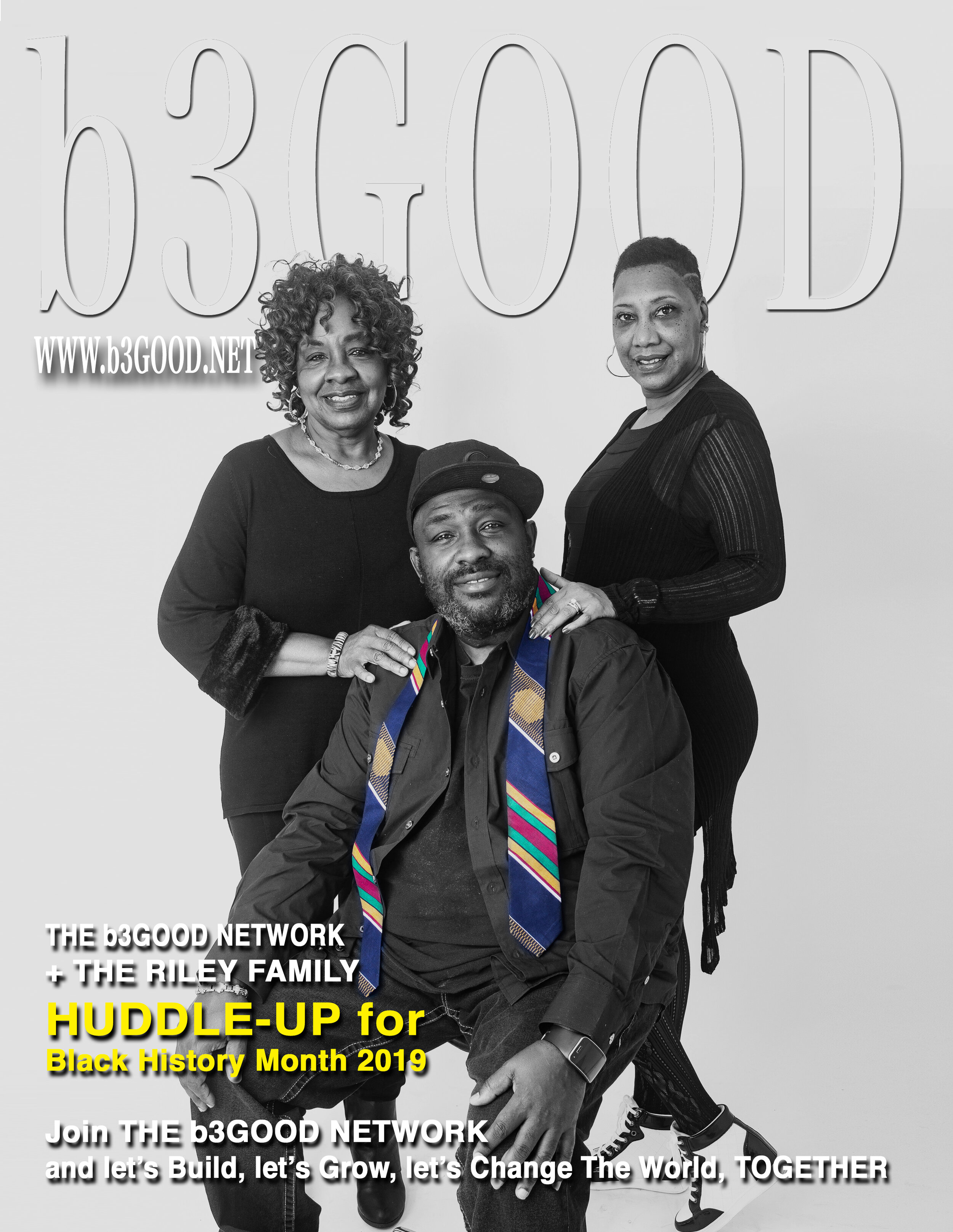 Huddling-Up For Black History Month: With The Riley Family