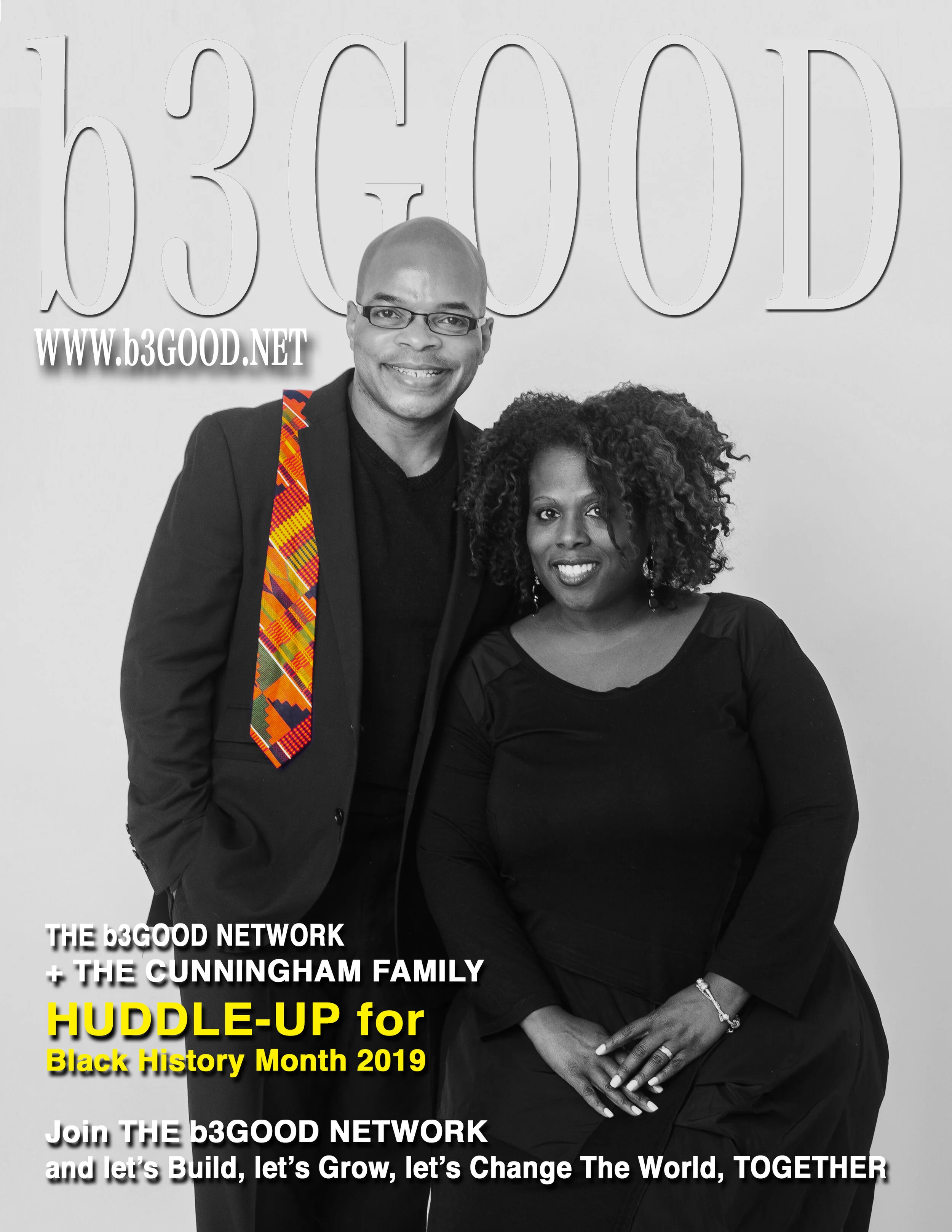Huddling-Up For Black History Month: With The Cunningham Family