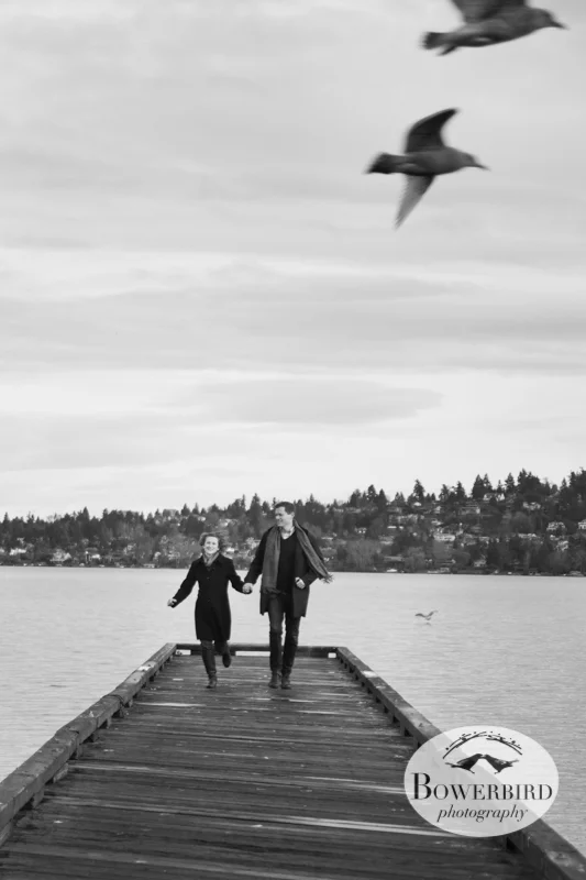 Love birds! © Bowerbird Photography 2012; Couple's Photography in Seattle.